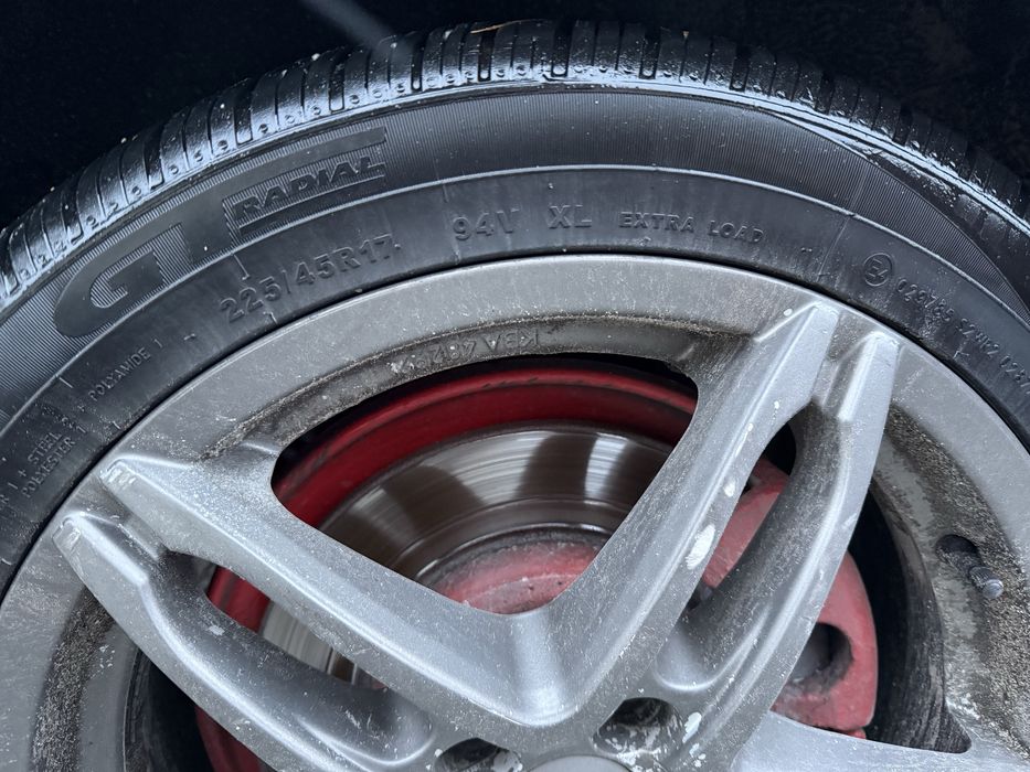 4 Jante Audi R17 + 4 Anvelope All Season - Se dau si Separat