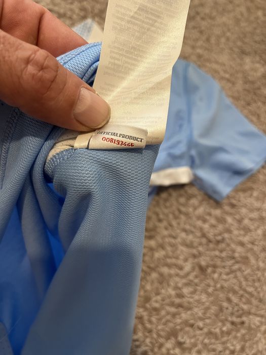 2011-12 Manchester City Umbro Home Shirt-оригинална тениска