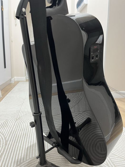 Гитара Squier SA-105CE черная