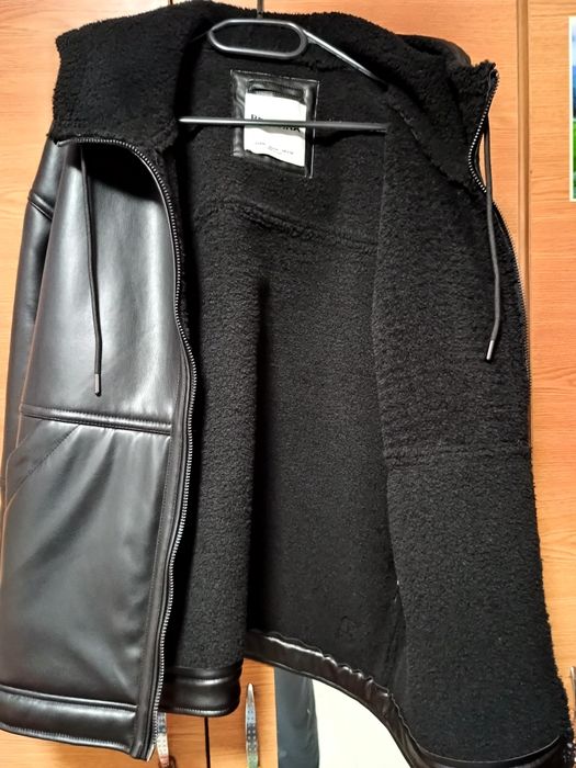 Geaca piele ecologică Bershka