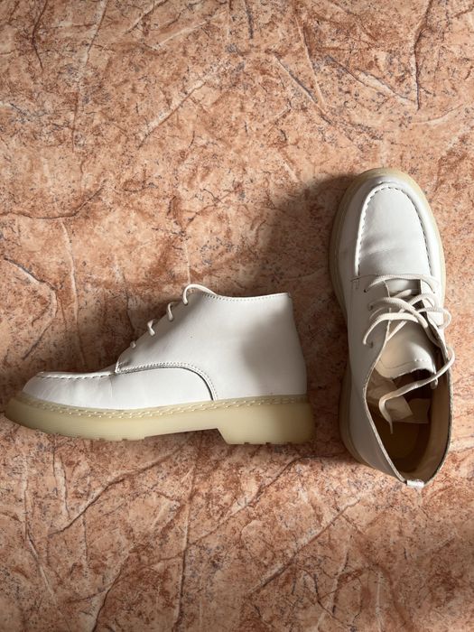 Ботинки женские кожаные