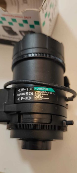 Obiectiv profesional Fujinon 8–80mm F1.6 (10x Zoom) – CCTV, CS Mount