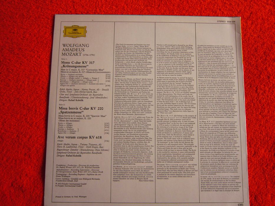 rar Kubelik,Bohm- Mozart Concert Clarinet,Fagot,Missa Brevis,AveVerum