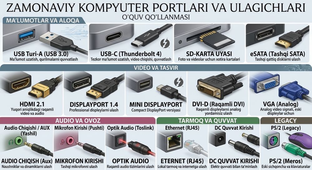 Kompyuter kurslariga qabul boshlandi