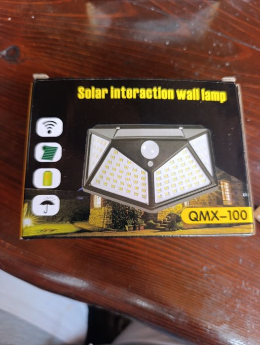 Lampa solară led