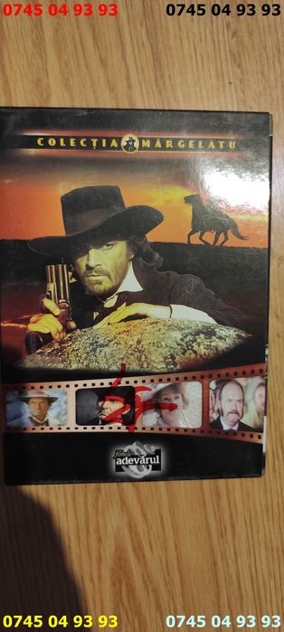 colectia Margelatu cu Florin Piersic 6 dvd noi