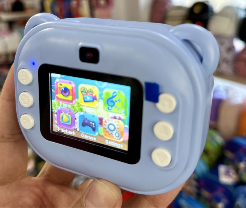 Детски фотоапарат за незабавен печат/Camera print/Детска  камера