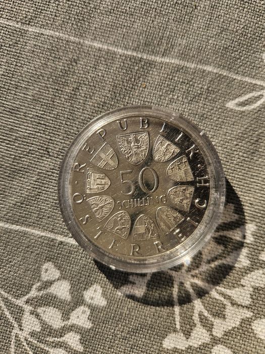 Moneda argint 50 Schilling