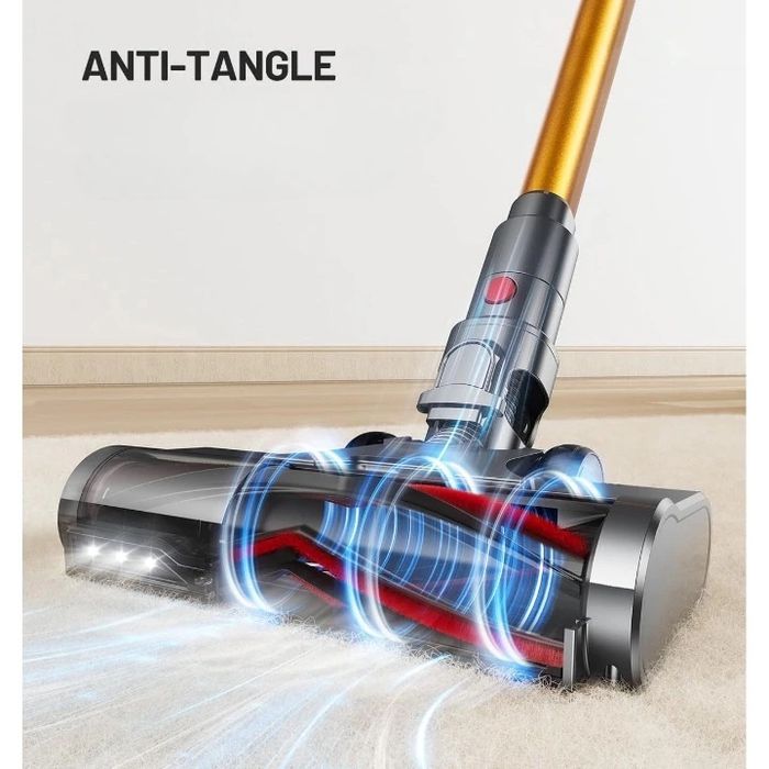 Акумулаторна, мощна Прахосмукачка Всмукателна мощност 45000Pa/550W