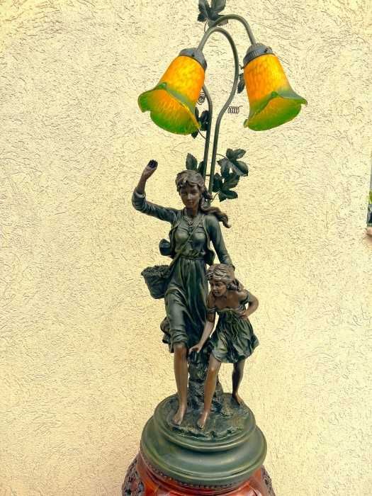 Spectaculoasa lampa cu 2 lumini-Widdop & Bingham-Anglia