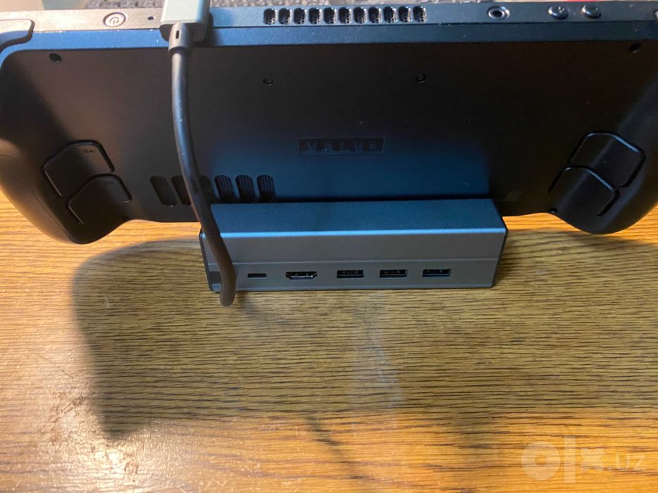 Док-станция Steam Deck 6в1 HDMI USB 3.0 LAN PD 100W