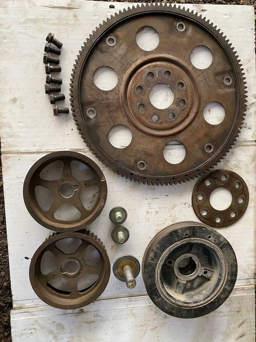 Маховик 1MZ рабочем