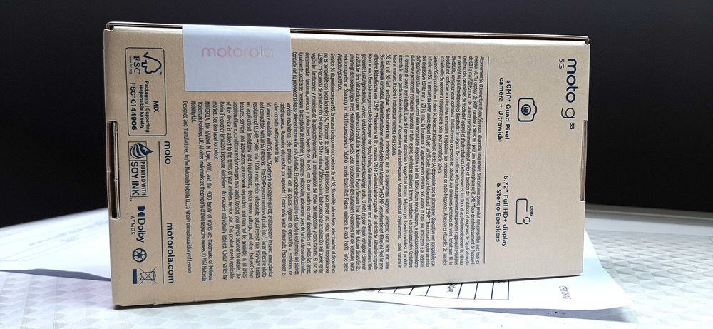 MOTOROLA Moto G35 5G 256GB Green 3 години гаранция