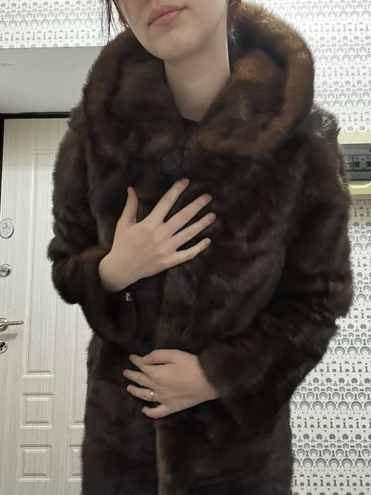 Продам винтажный норковый полушубок