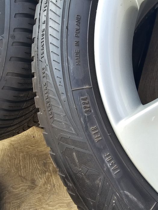 Jante aliaj 16" Skoda Octavia 2/3/4 Volkswagen cu anvelope 205/55/16