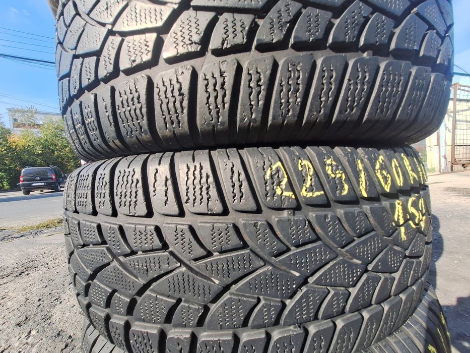 4 anvelope iarna 225/60r17 Dunlop Montaj Gratuit