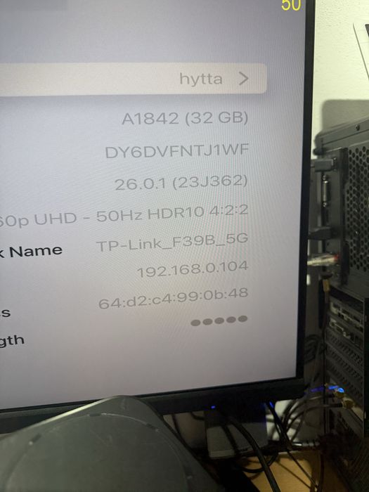 Apple TV 4K A1842 32gb