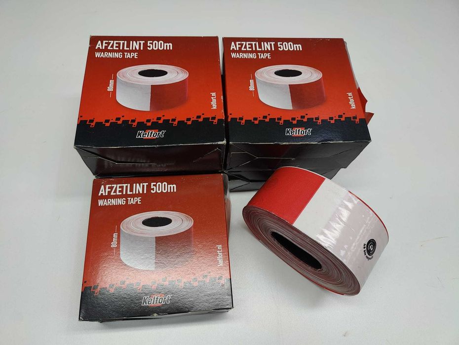 Banda delimitare / marcare alb rosu