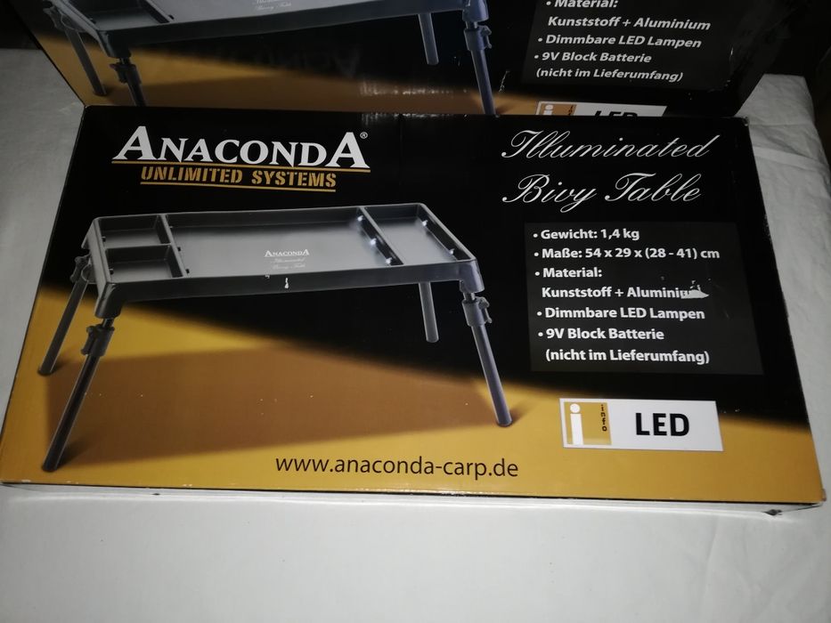 Masute pescar Anaconda Iluminated Bivy Table