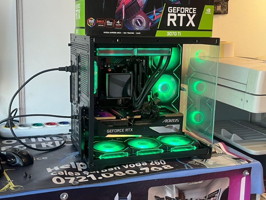 PC Ursul Negru X3D | Ryzen 7 9800X3D | RTX 3070ti Master | 32 GB 6000MHz