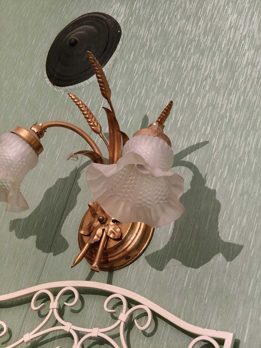 Ретро полилей и аплик ръчна изработка