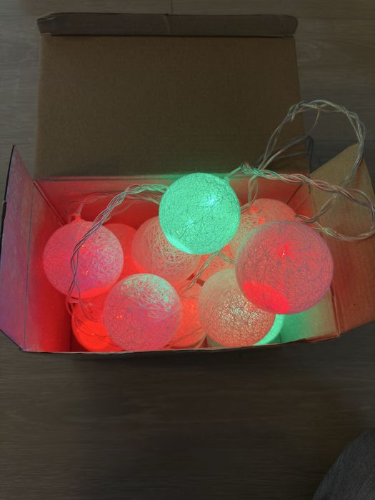 Гирлянда цветная 3 метра