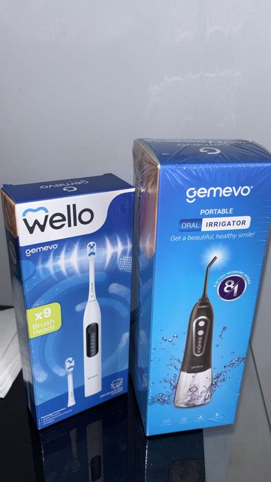 Pachet IRIGATOR bucal + periuța electrică NOI SIGILATE
