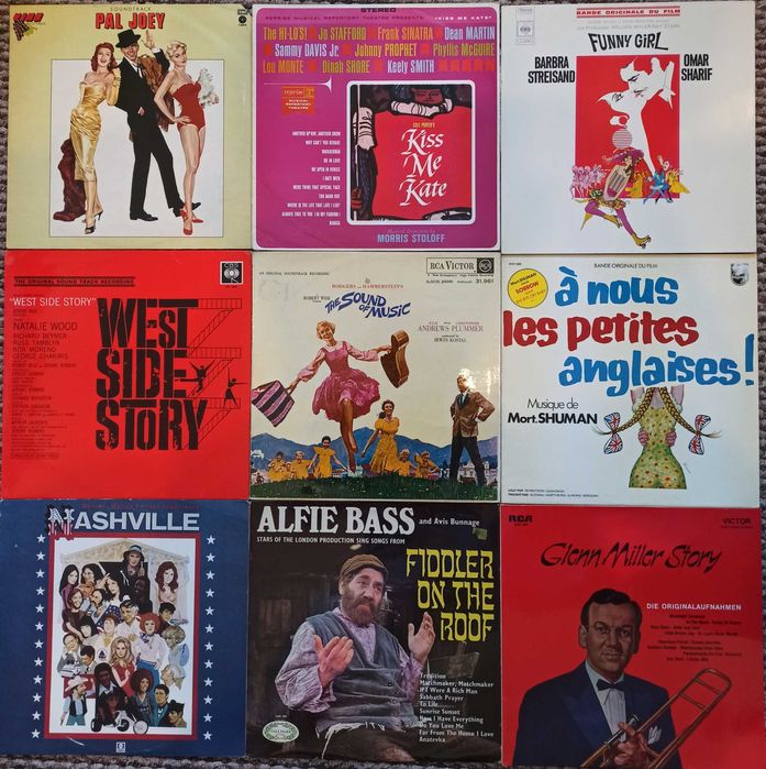 Gabi Luncă, Romica Puceanu, jazz rock country soundtrack discuri vinil