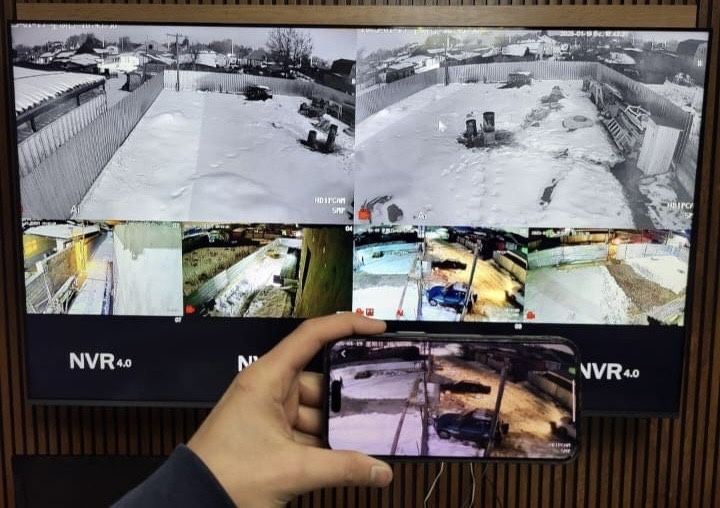 Монтаж систем видеонаблюдения