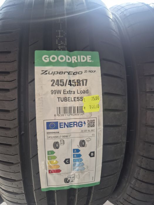 1бр. Нова Гума Промоция 245/45/17 99W GOODRIDE