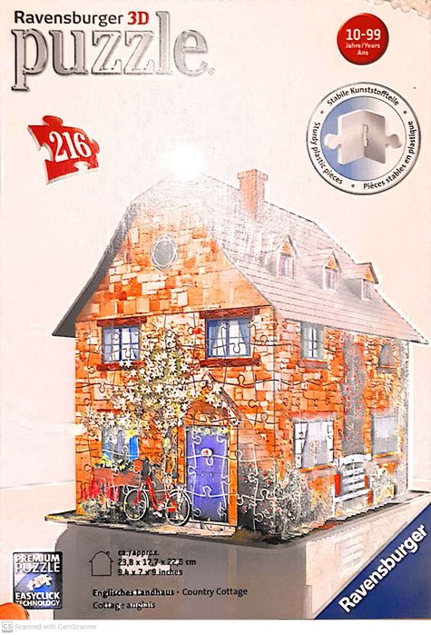 3D Пъзели Ravensburger, 216 части