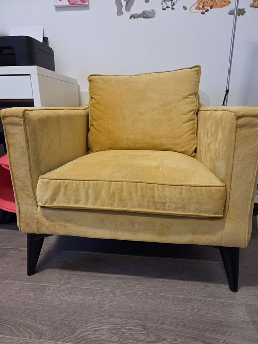 Fotoliu galben Laguna