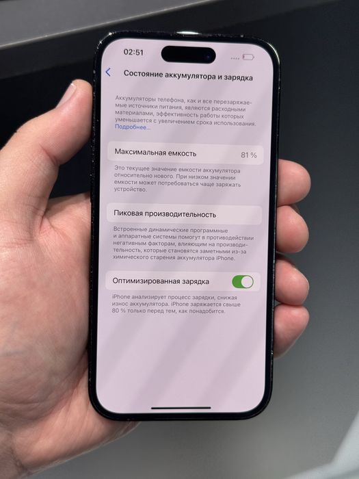 Iphone 14pro 256gb 81%