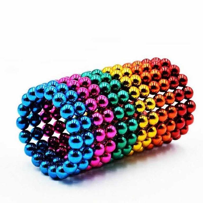 BILE MAGNETICE Neocube antistres 5mm 216 piese magnet magice colorate