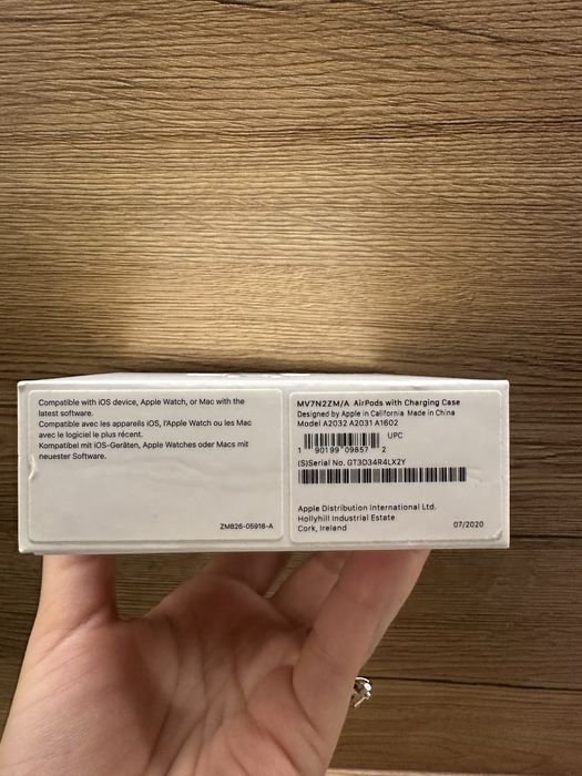 Слушалки Apple AirPods (gen 2)