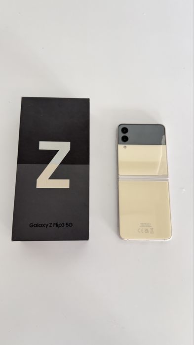 Samsung Galaxy Z Flip3 5G – 128 GB, Cream
