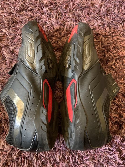 Pantofi Ciclism MTB Shimano SH-M089L (Mărimea 45). Cu placute Shimano SM-SH51 incluse.