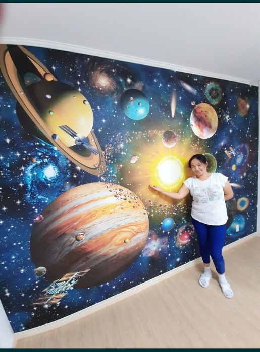 Поклейка обоев  галтел  краска