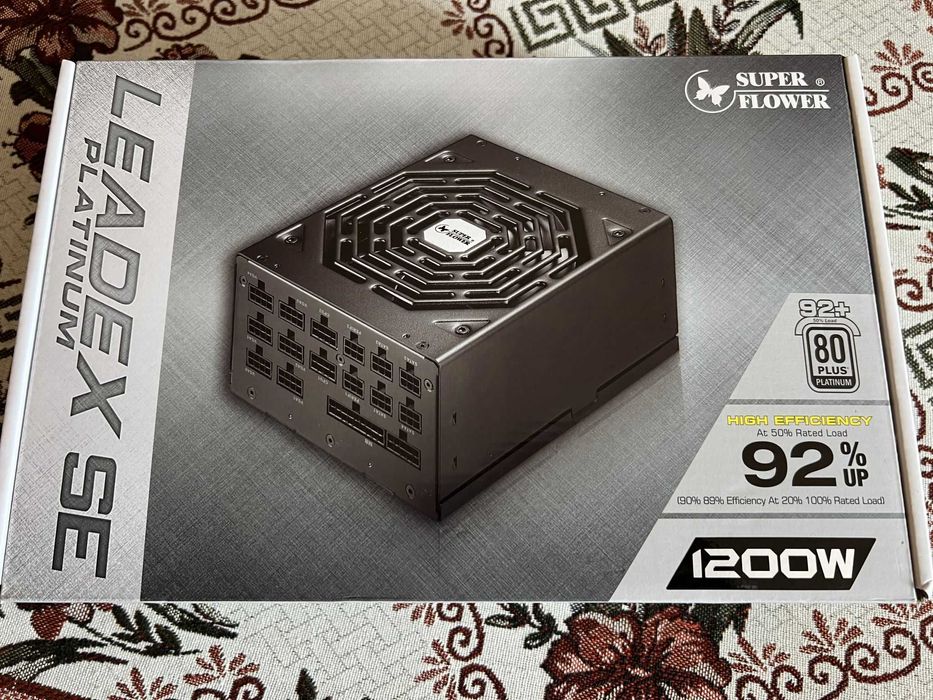 Блок питания Super Flower Leadex SE Platinum 1200w Цвет черный
