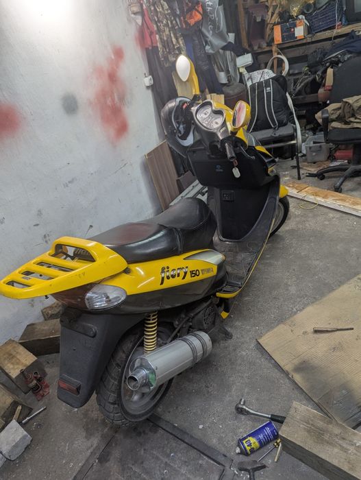 Мопед скутер fiery