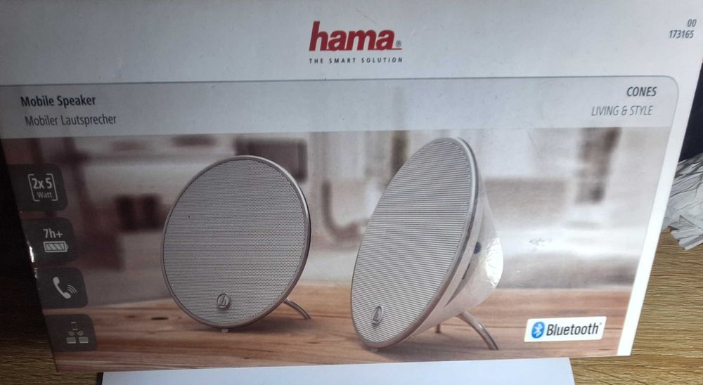 Boxe Bluetooth Hama Cones – set 2 boxe