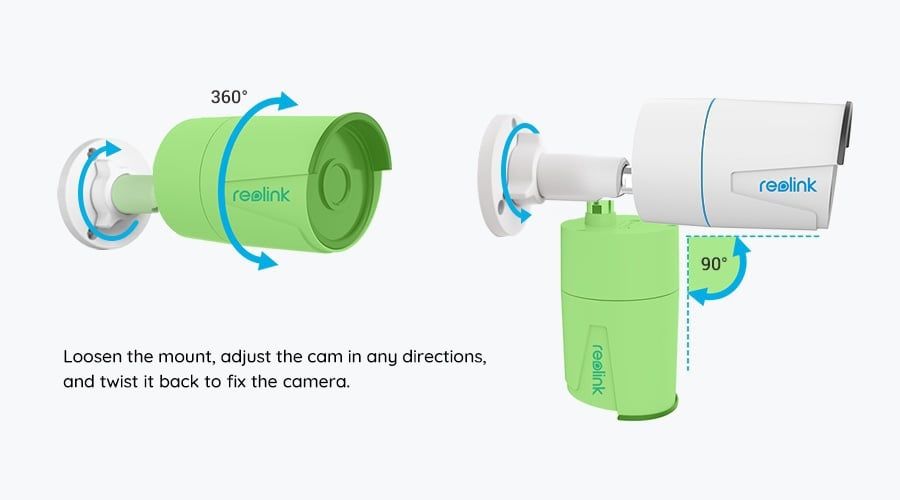Camera de supraveghere Reolink P320 cu inteligenta artificiala