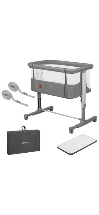 Бебешко легло 3в1 Lionelo Aurora Grey Concrete