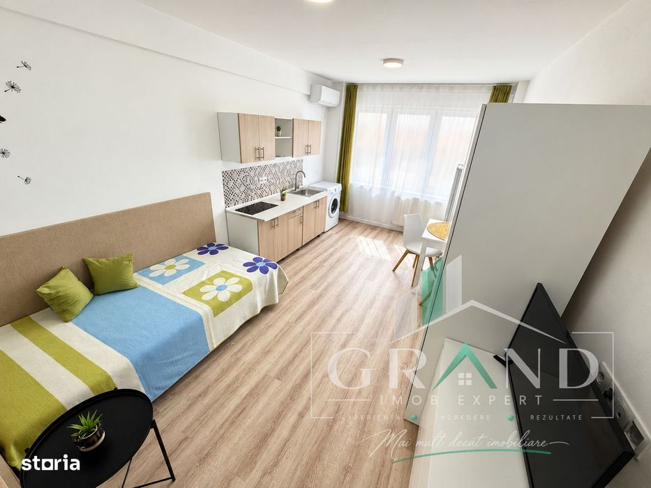 Studio Modern, La Prima Inchiriere | Totul Inclus | Mărăști–Strad