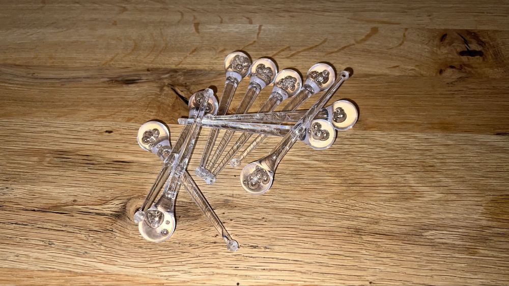 Globuri brad “Picaturi de ploaie”