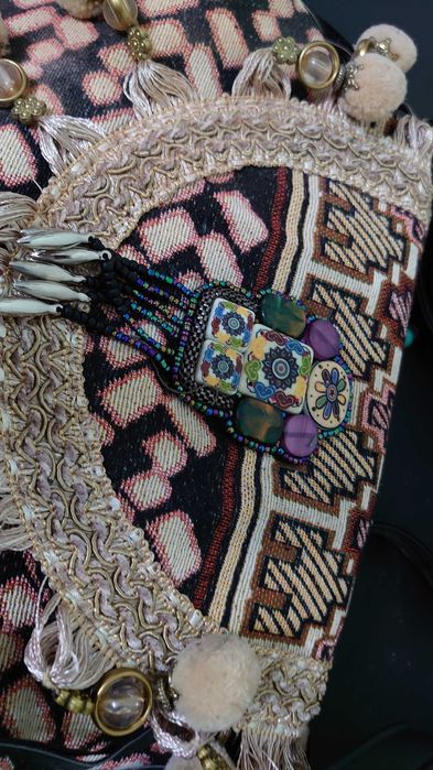 Дамска чанта от плат