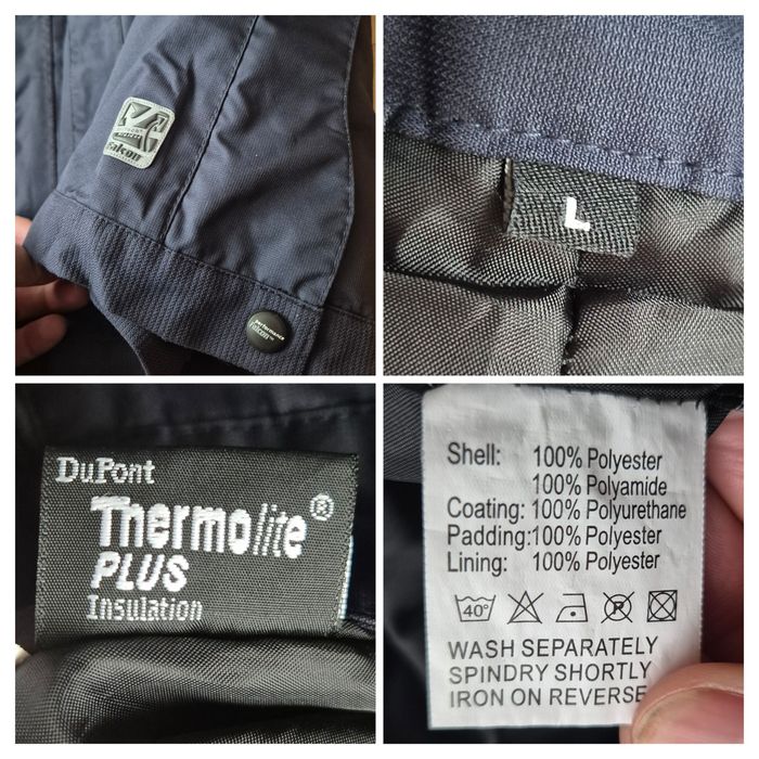 Pantaloni Schi Falcon, Thermolite PLUS, Tri-Tech Protect - Bărbați L