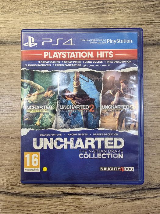 Uncharted Nathan Drake collection PS4 ps5 диск