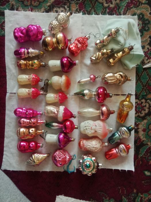 Ёлочные игрушки СССР