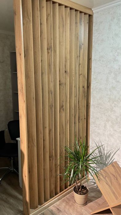 Декоративные перегородки рейки